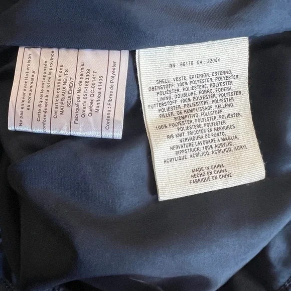 Daughters of the Liberation Navy Toggle Cape Puffer Jacket Anthropologie M - Picture 7 of 10